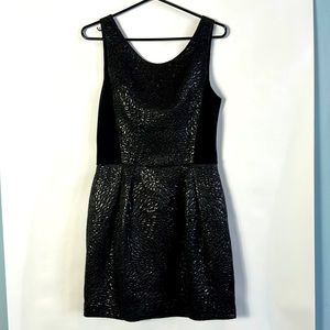 Aritzia Babylon, textured black mini